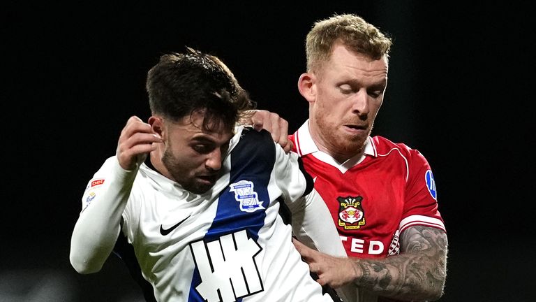 Wrexham and Birmingham shared the points in the latest meeting dubbed 'The Hollywood Derby'