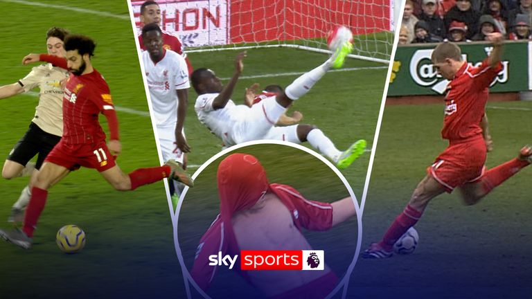 Watch our pick of Liverpool&#39;s greatest goals against Man United ahead of their rival clash with the Red Devils on October 19, live on Sky Sports.
