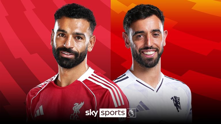 Liverpool host Manchester United at Anfield on Super Sunday - kick-off is at 4.30pm
