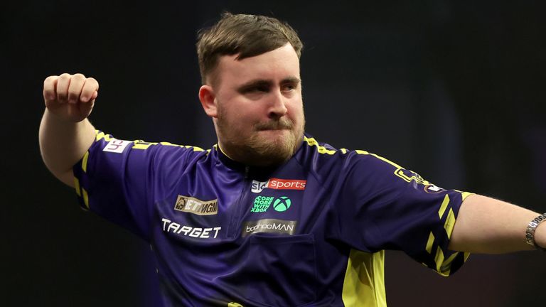 Luke Littler, PDC darts (PA Images)