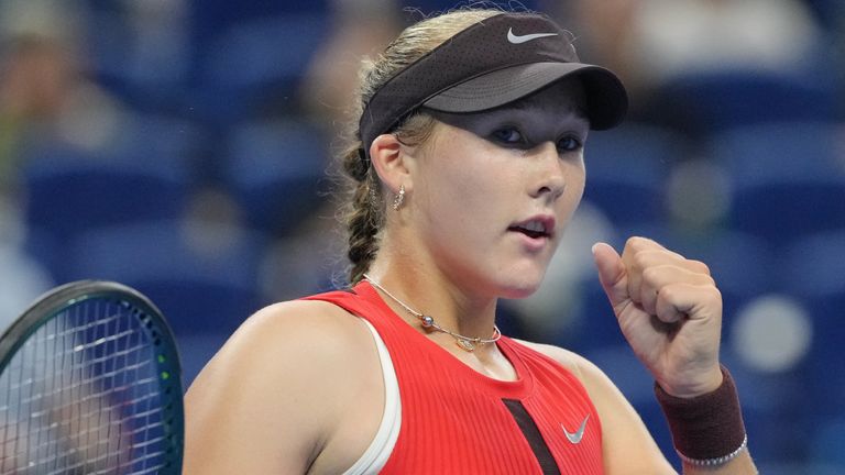 Mirra Andreeva, China Open tennis 2025 (Associated Press)