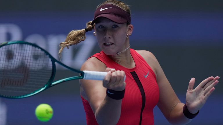 Mirra Andreeva, 2025 China Open, WTA Tour (Associated Press)