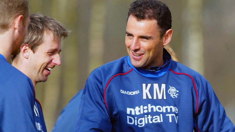 Kevin Muscat played alongside Neil McCann during his season at Rangers