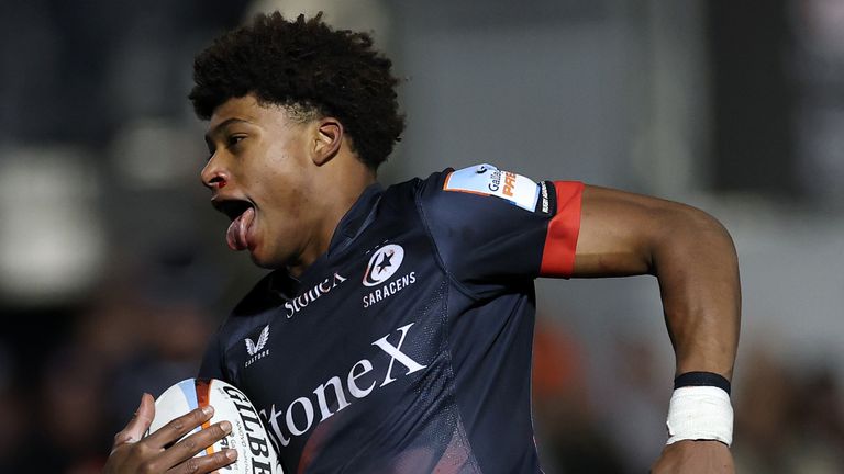 Noah Caluori, Saracens (Getty Images)
