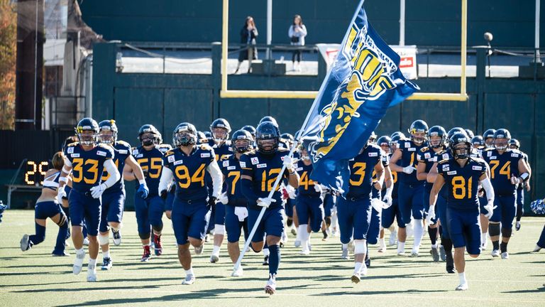 Oram-Jones leads out the Prague Lions 