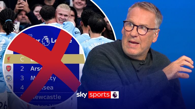Paul Merson believes Manchester City aren&#39;t a top team at this current moment in time and highlighted concerns that they would finish in the top four of the Premier League without Erling Haaland in the side. 