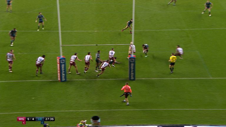 Robbie Mulhern try gets Warriors back in the game