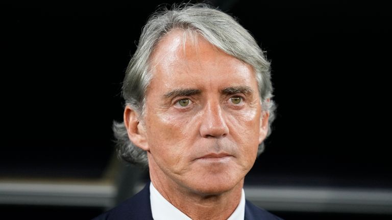 Former Manchester City and Italy manager Roberto Mancini