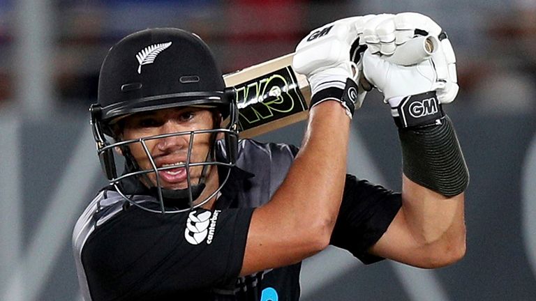 Ross Taylor during his international career in New Zealand (Associated Press)