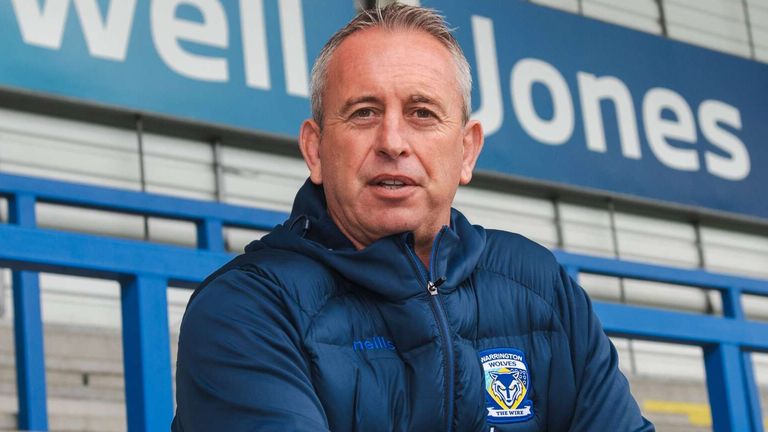 Warrington coach Steve McNamara (credit: Warrington Wolves)
