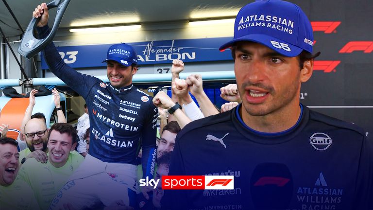 #55 Carlos Sainz (ESP, Atlassian Williams Racing), F1 Grand Prix of Azerbaijan at Baku City Circuit on September 21, 2025 in Baku, Azerbaijan.