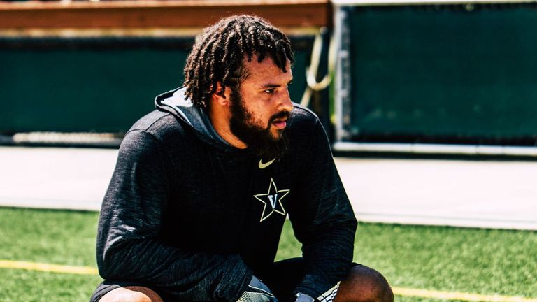 Oram-Jones during his days at Vanderbilt 