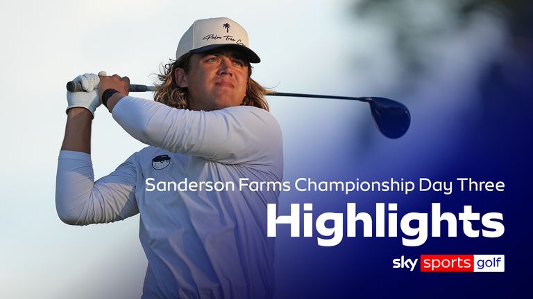 Highlights from day three of the Sanderson Farms Championship at the Country Club of Jackson.