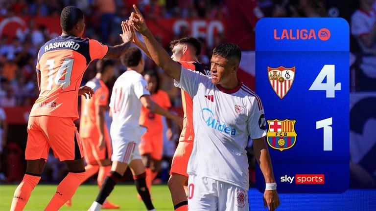 Sevilla vs Barcelona | LALIGA hls