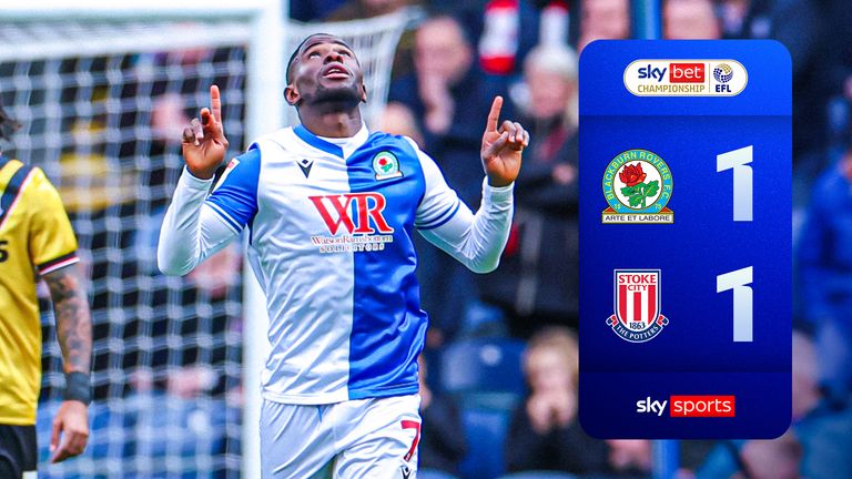 Blackburn 1-1 Stoke