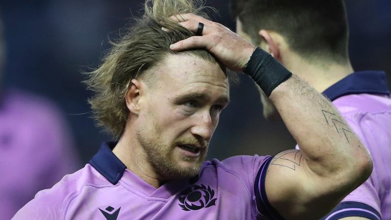 Stuart Hogg has been stripped of his MBE