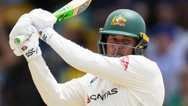 Australia's Usman Khawaja, Test Cricket (Associated Press)
