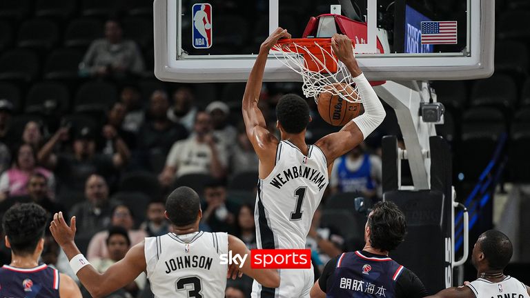 Victor Wembanyama of San Antonio Spurs