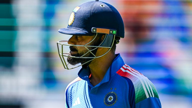 India's Virat Kohli was out for a duck in the second ODI against Australia in Adelaide in October 2025 (Getty Images)