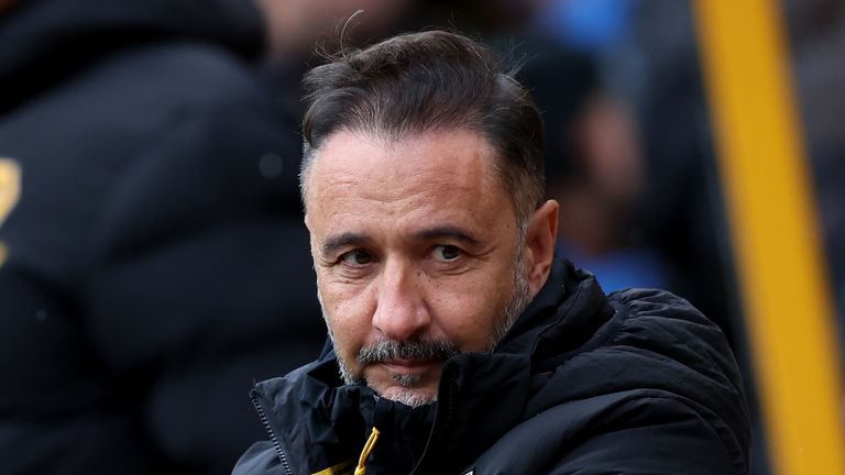 Wolverhampton Wanderers manager Vitor Pereira before the Premier League match at Molineux Stadium, Wolverhampton. 
