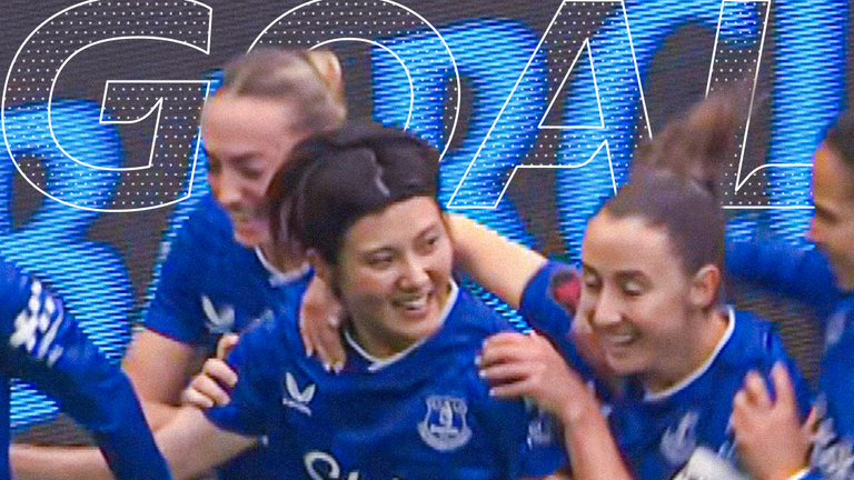 Everton goal against Man Utd