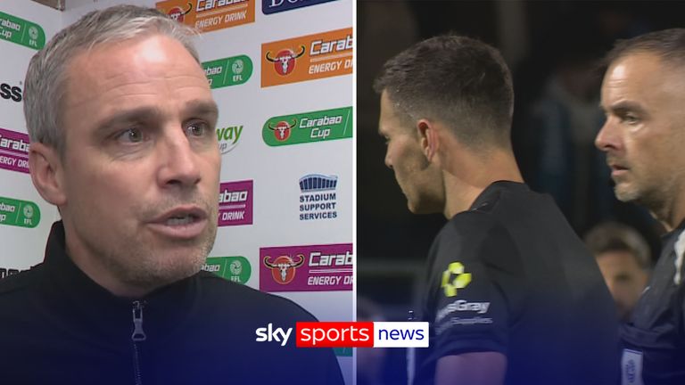 Wycombe disse em um comunicado que "fortemente condenado" um incidente em que um árbitro assistente pareceu ter sido atingido por um objeto lançado pela torcida na partida contra o Fulham.