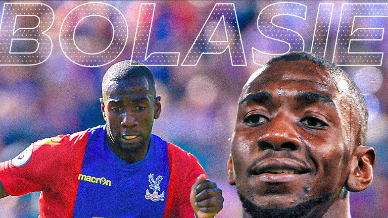 Former Crystal Palace forward Yannick Bolasie.