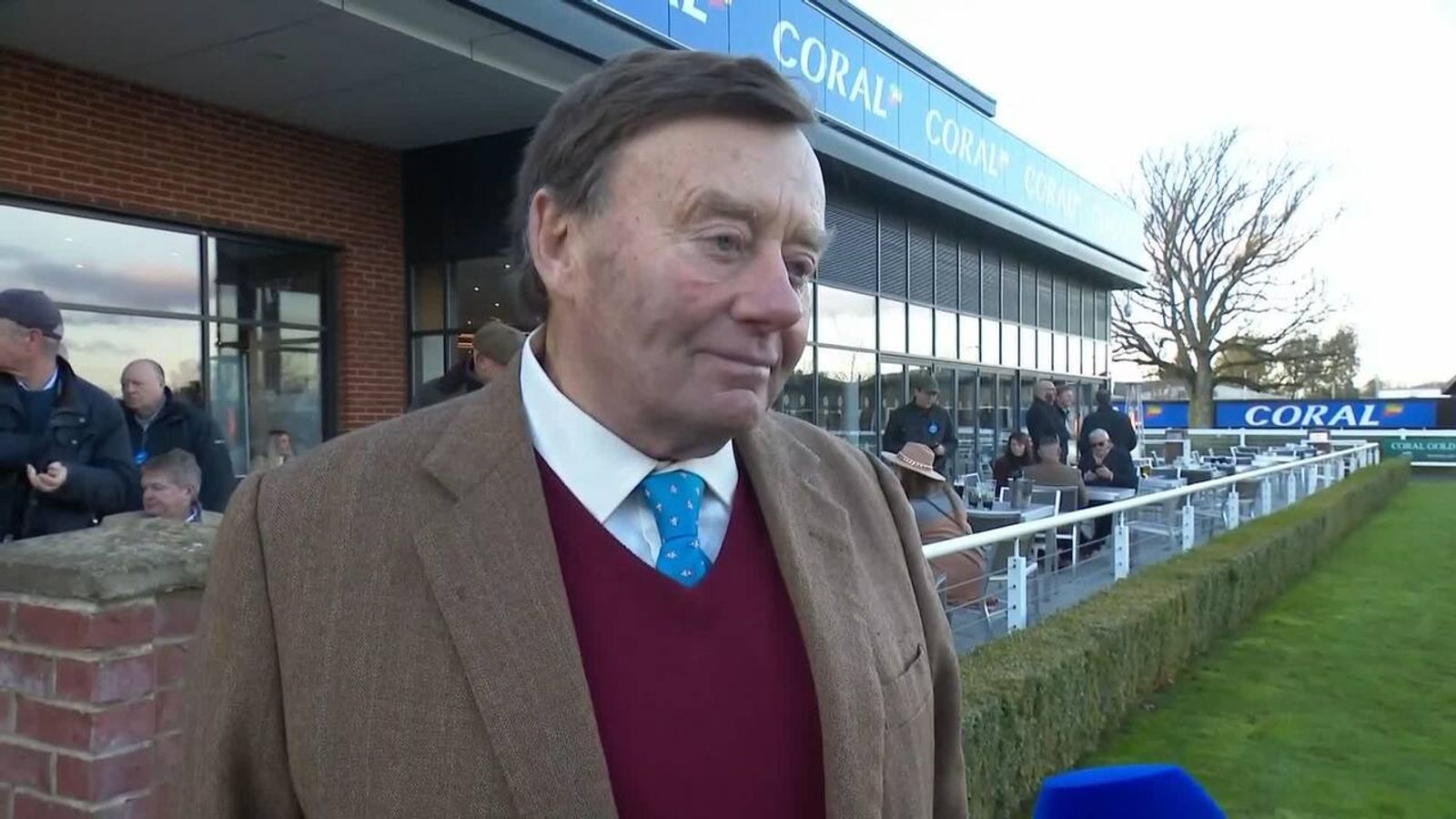 What next for Constitution Hill? Nicky Henderson reacts to his stable star's fall in the Fighting Fifth