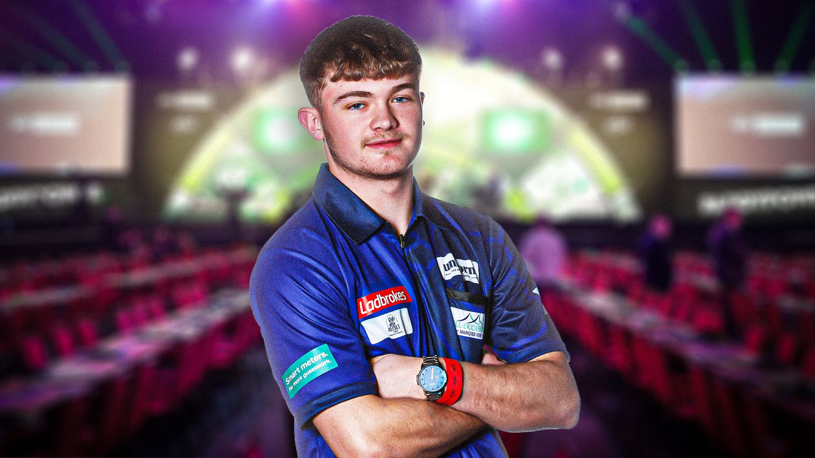 World Darts Championship: 'Champagne Charlie' Manby buzzing for Ally Pally debut having already smashed Luke Littler's record