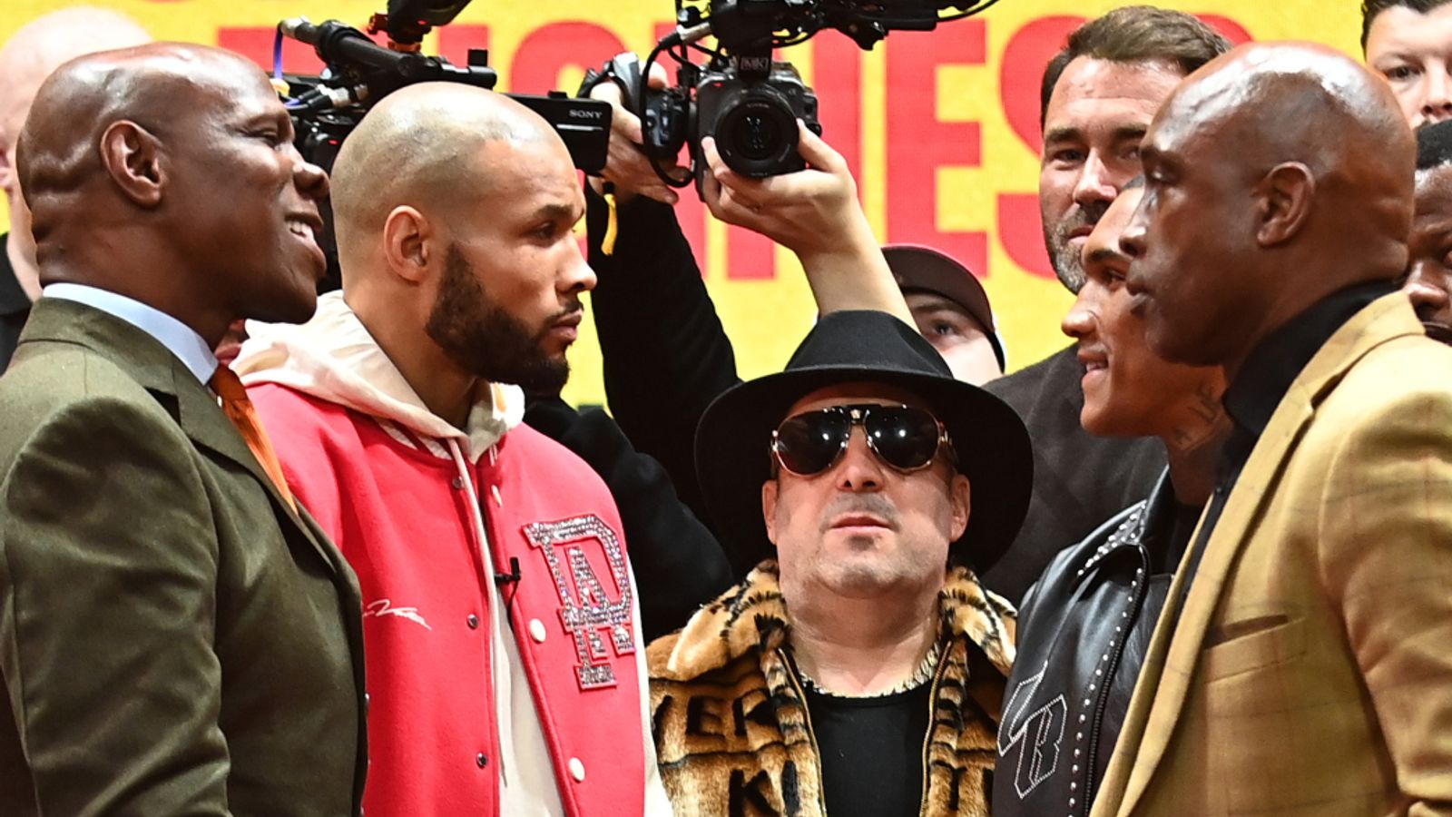 Chris Eubank Jr vs Conor Benn rematch: Chris Eubank Sr joins son for face-off with Conor and Nigel Benn | ‘The procedure will be parliamentary’