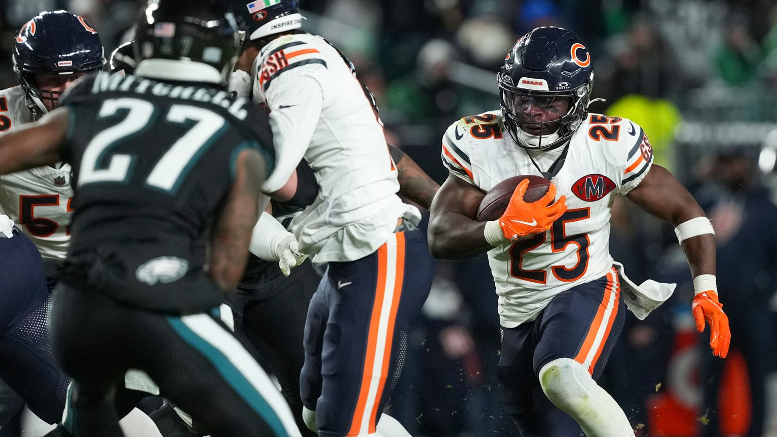 NFL Black Friday LIVE! Philadelphia Eagles host Chicago Bears in battle of NFC Divisional leaders
