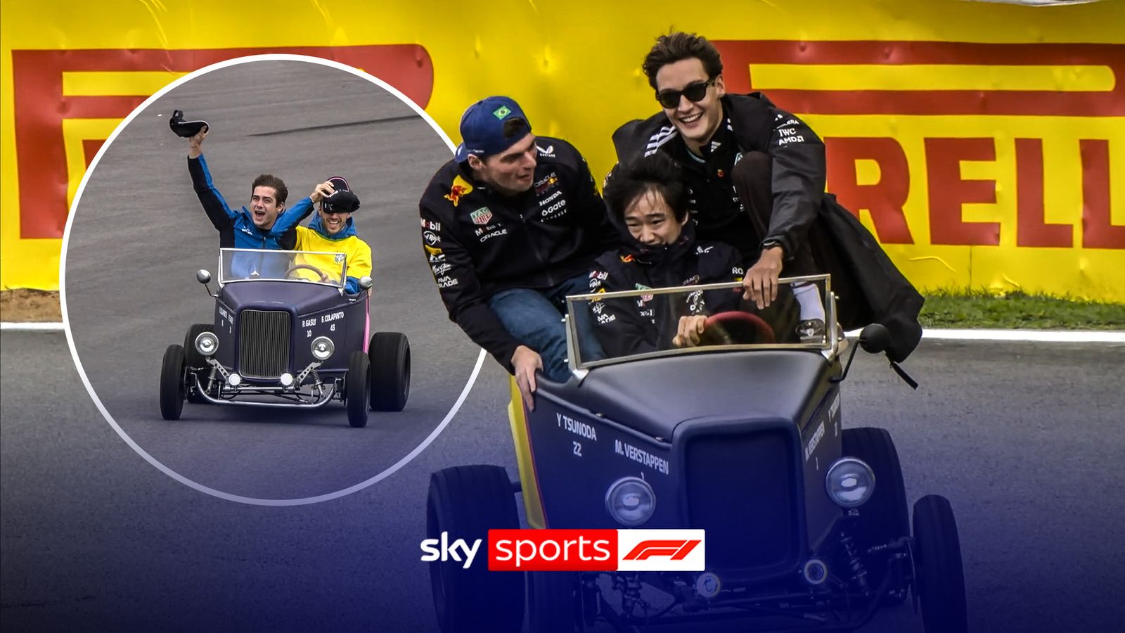 Sao Paulo GP: Did you miss this? Absolute CHAOS at the Brazil drivers ...