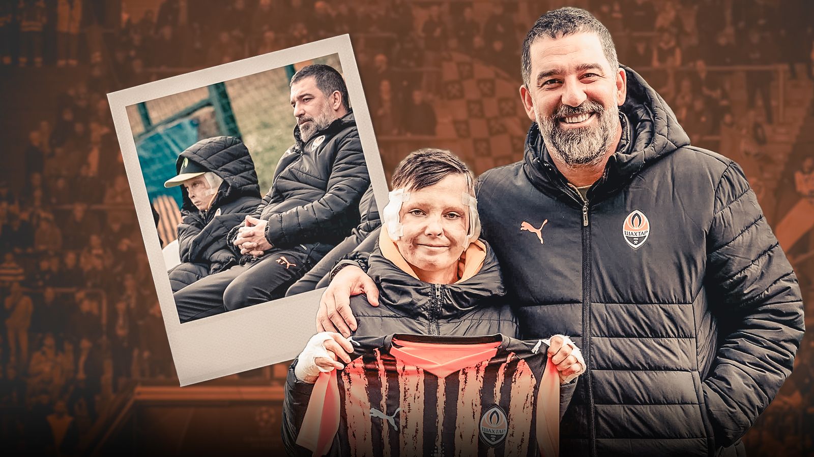 Entrevista a Arda Turan: El entrenador del Shakhtar Donetsk se inspira en la resiliencia de un joven aficionado en la Ucrania devastada por la guerra.