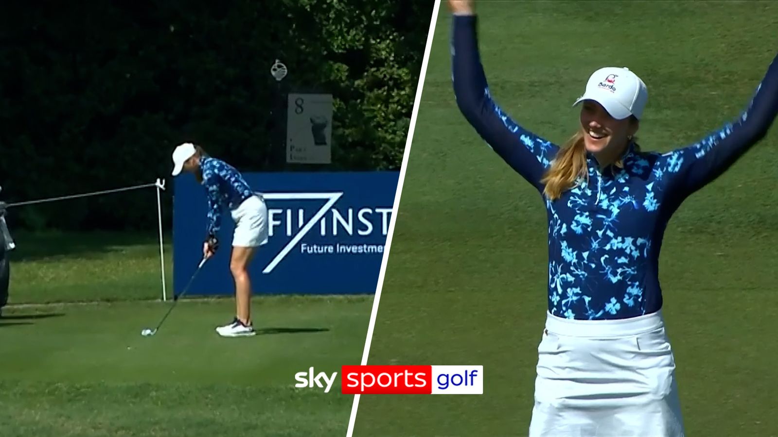 Golf: Dorthea Forbrigd sinks huge hole-in-one in the Aramco China Championship!