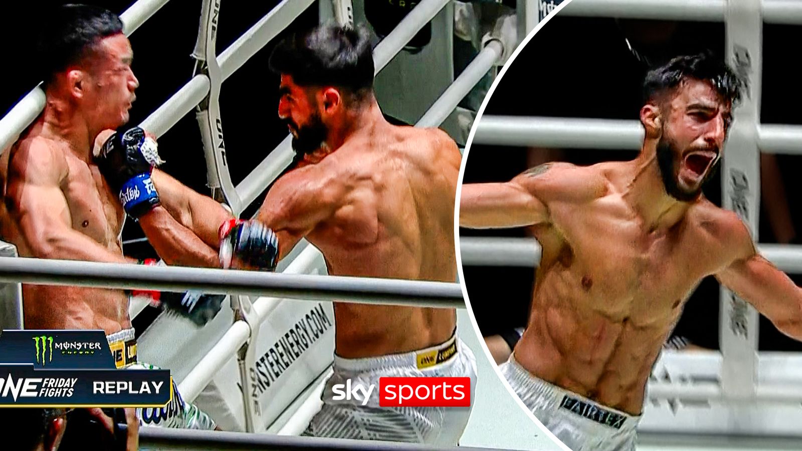 Abdallah Ondash KO's two-time Muay Thai World Champion Kompet Sitsarawatsuer!