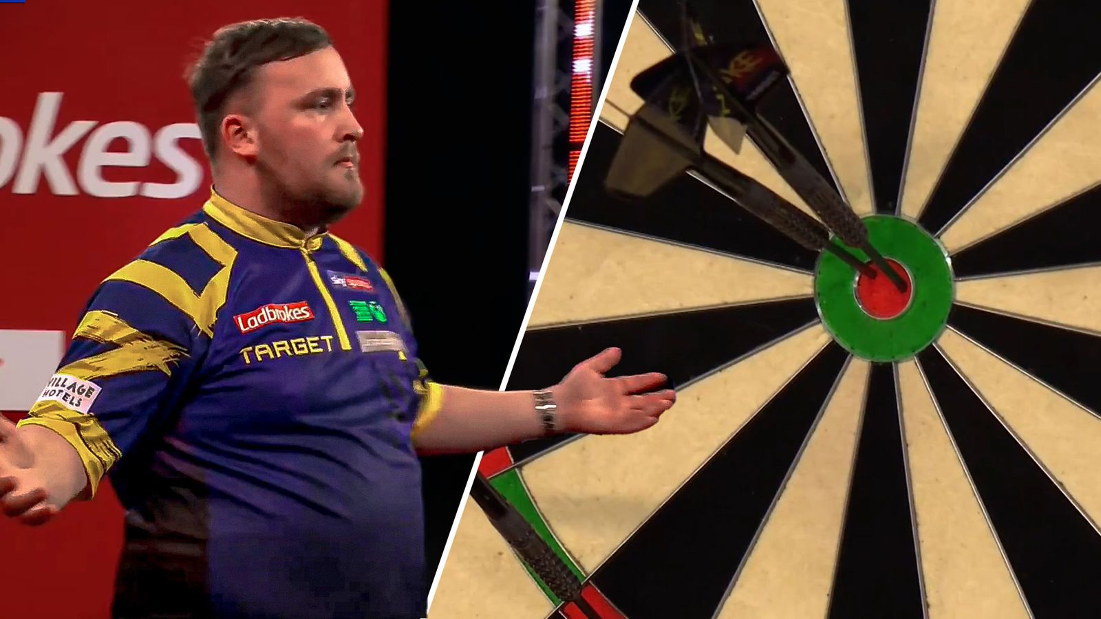 Players Championship Finals: Luke Littler with 'sensational' checkout!