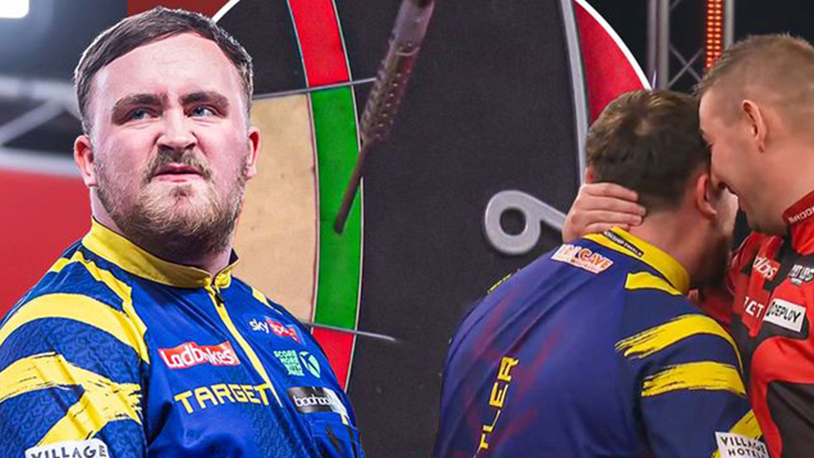 Luke Littler clinches Players Championship Finals title against Nathan Aspinall in Minehead