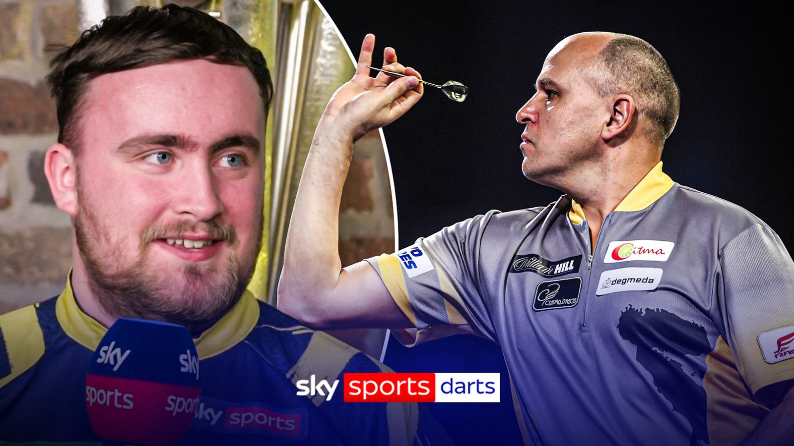 Luke Littler's instant reaction to the World Darts Championship draw