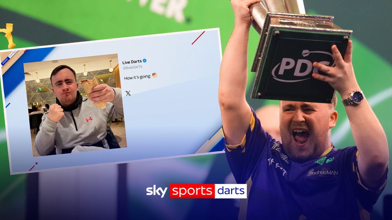 Watch the top FIVE Luke Littler moments from World Darts Championship