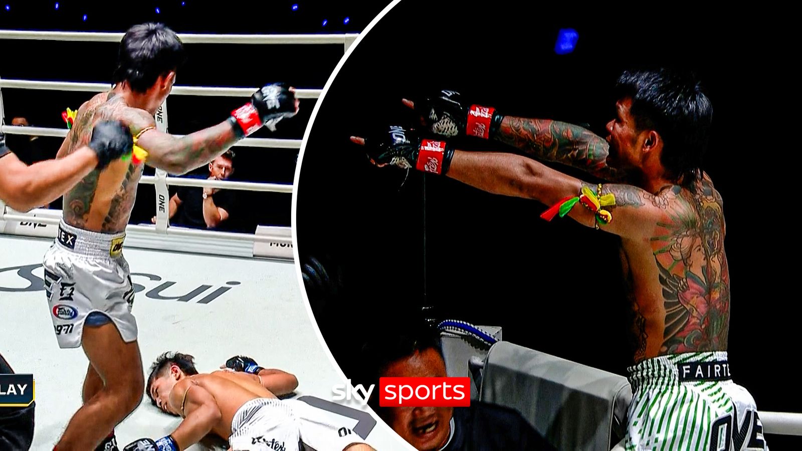 YodUdon BS Muaythai lands BRUTAL buzzer-beater KO!