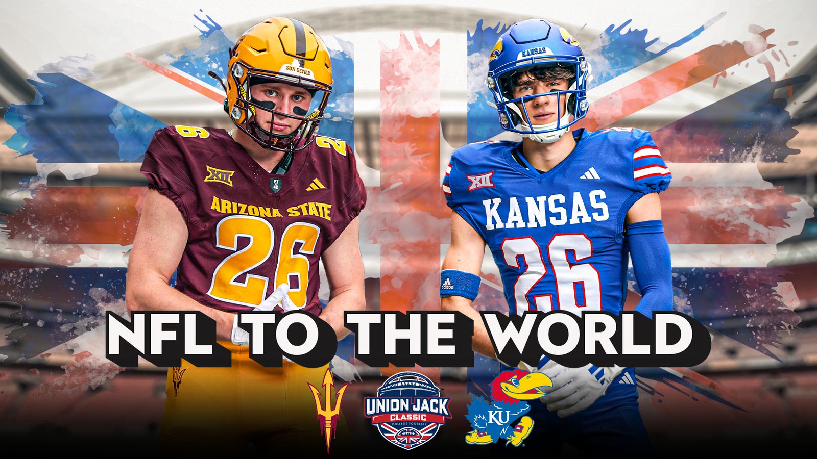Wembley to host first college football game: Sky Sports NFL fly to Kansas to see what London can expect from Union Jack Classic