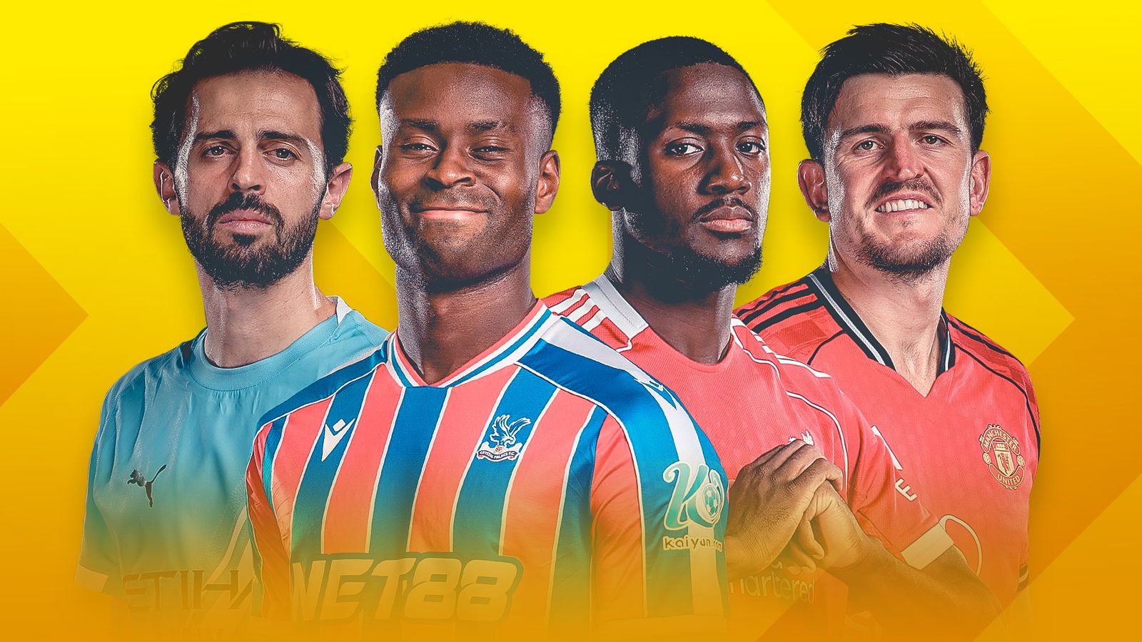 Premier League free transfers: Marc Guehi, Bernardo Silva and Ibrahima Konate could leave for free next summer