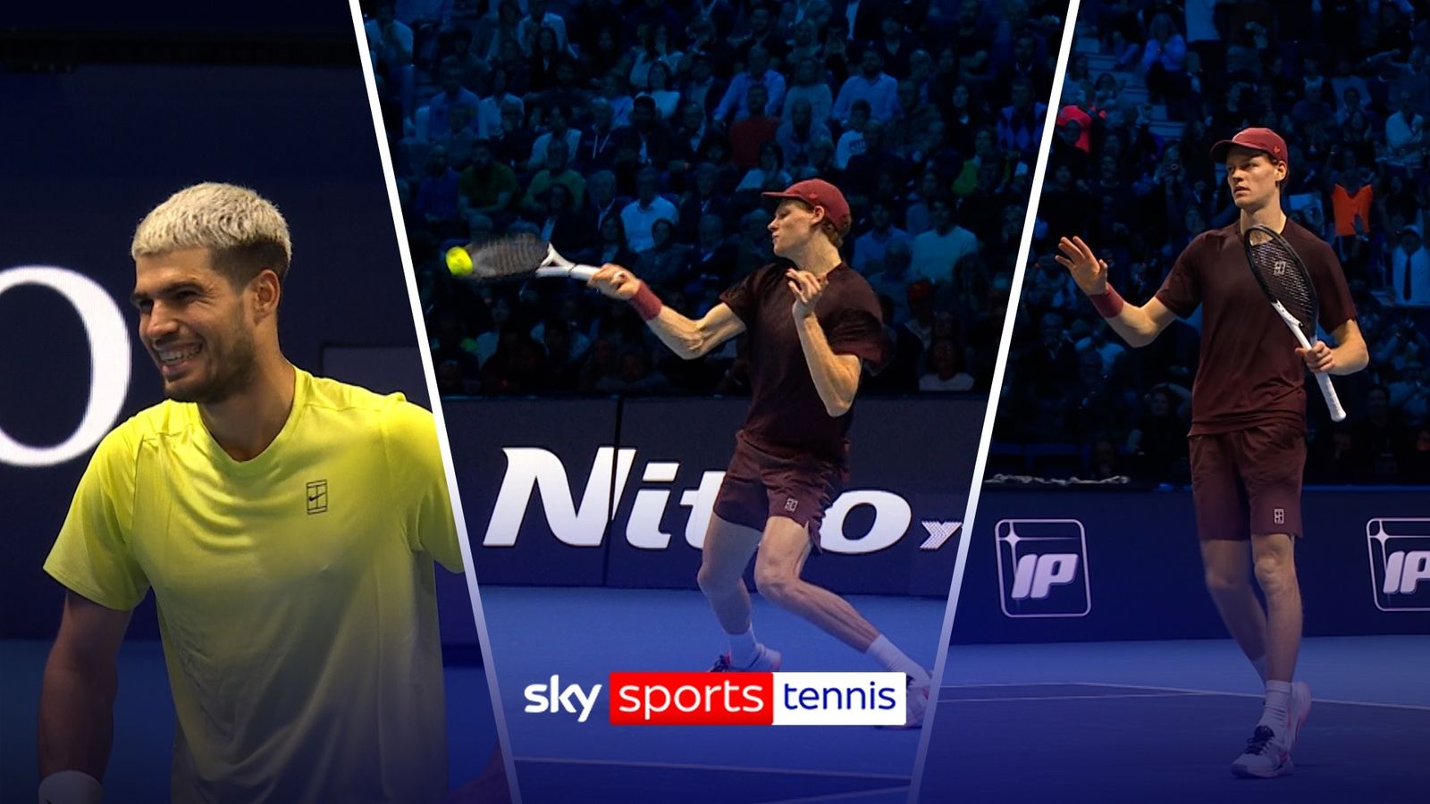 ATP Finals: Jannik Sinner breaks after double hit in 'big slice of luck'!