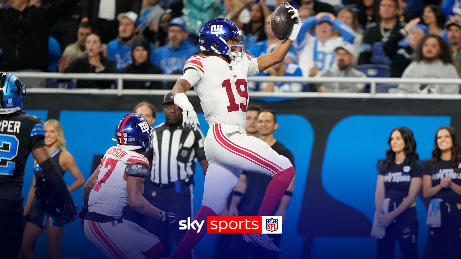 Giants @ Lions: 'Fun and games' sees Winston go through for TD