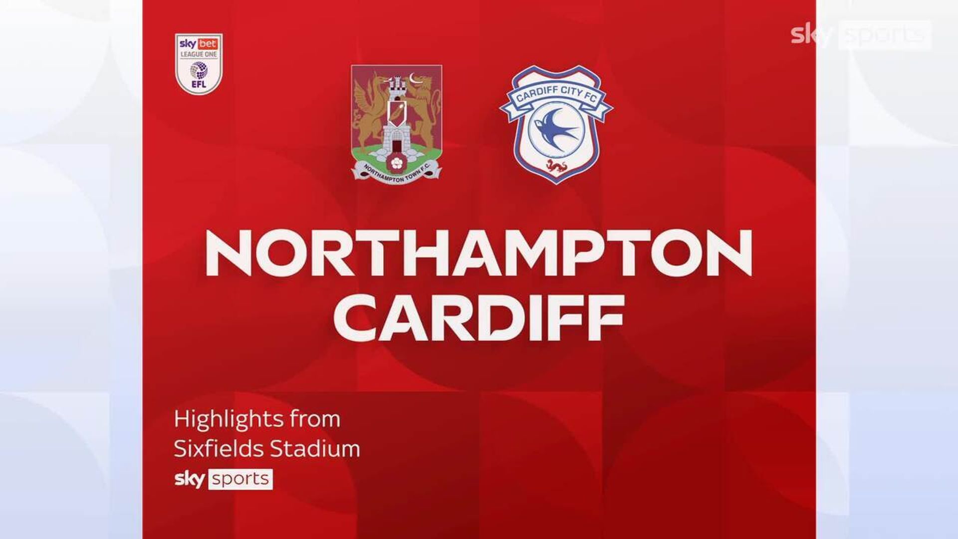 Northampton 1-3 Cardiff 