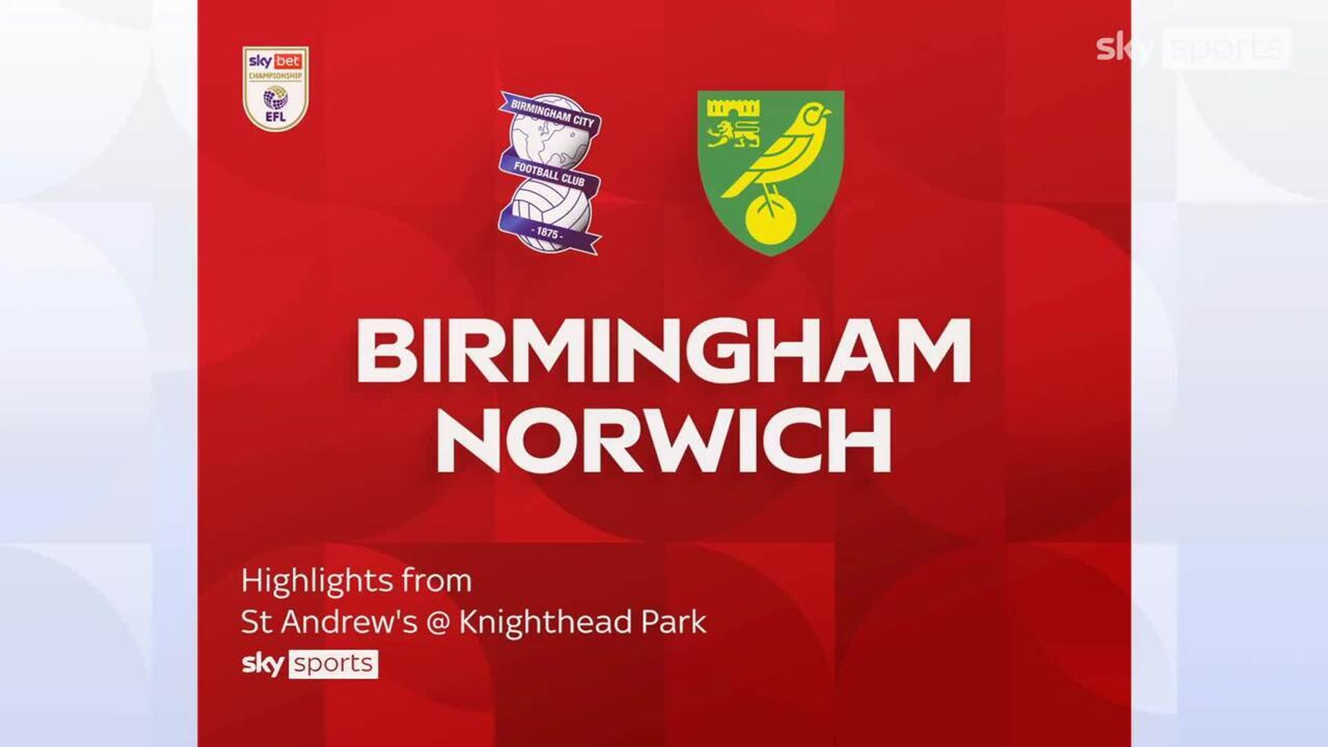 Birmingham 4-1 Norwich