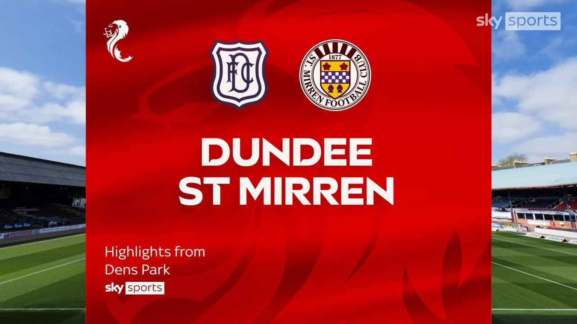 Dundee 3-1 St Mirren 
