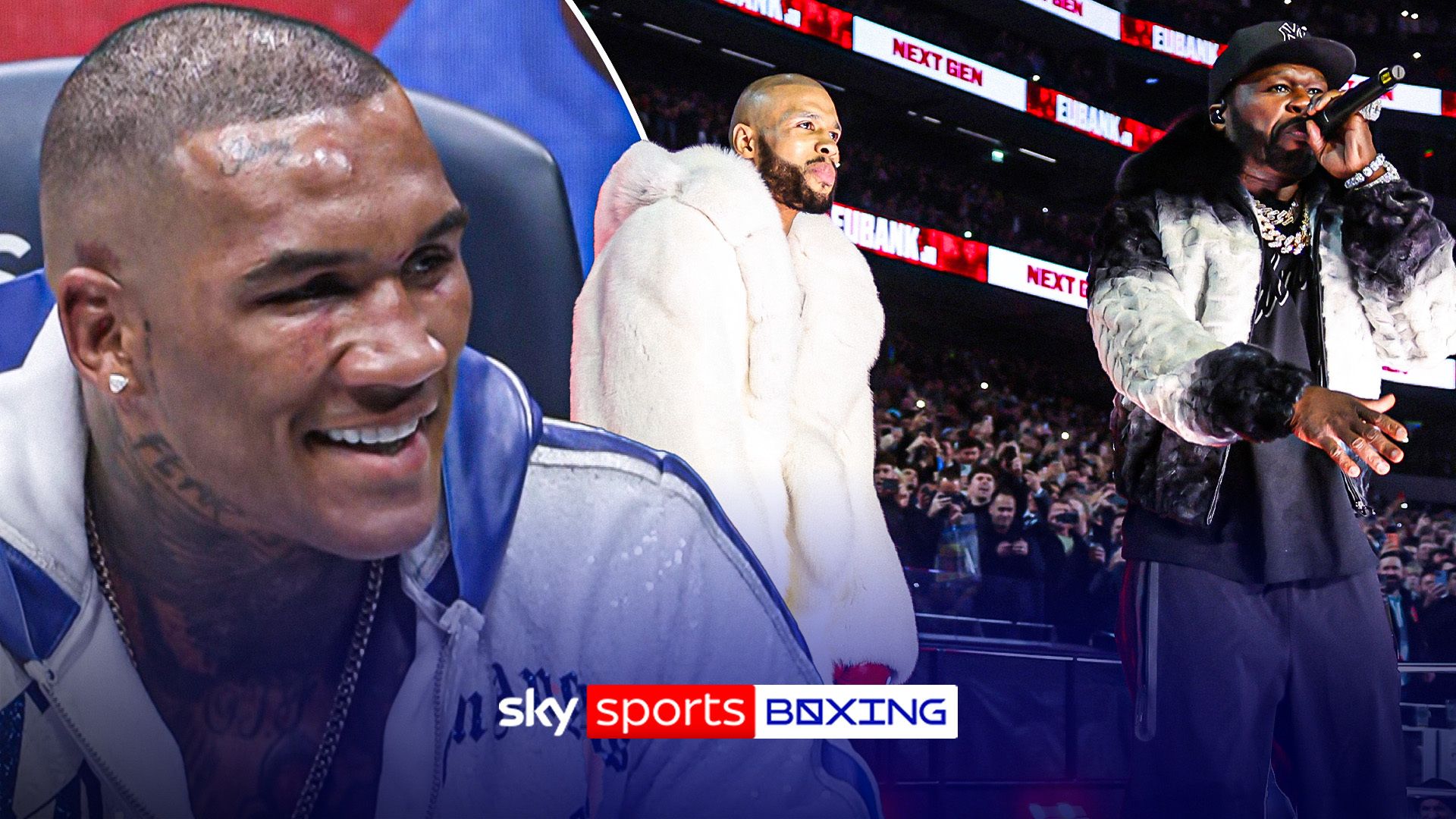 'What's 50 Cent gonna do?!' - Benn's HILARIOUS reaction to Eubank's ring walk!