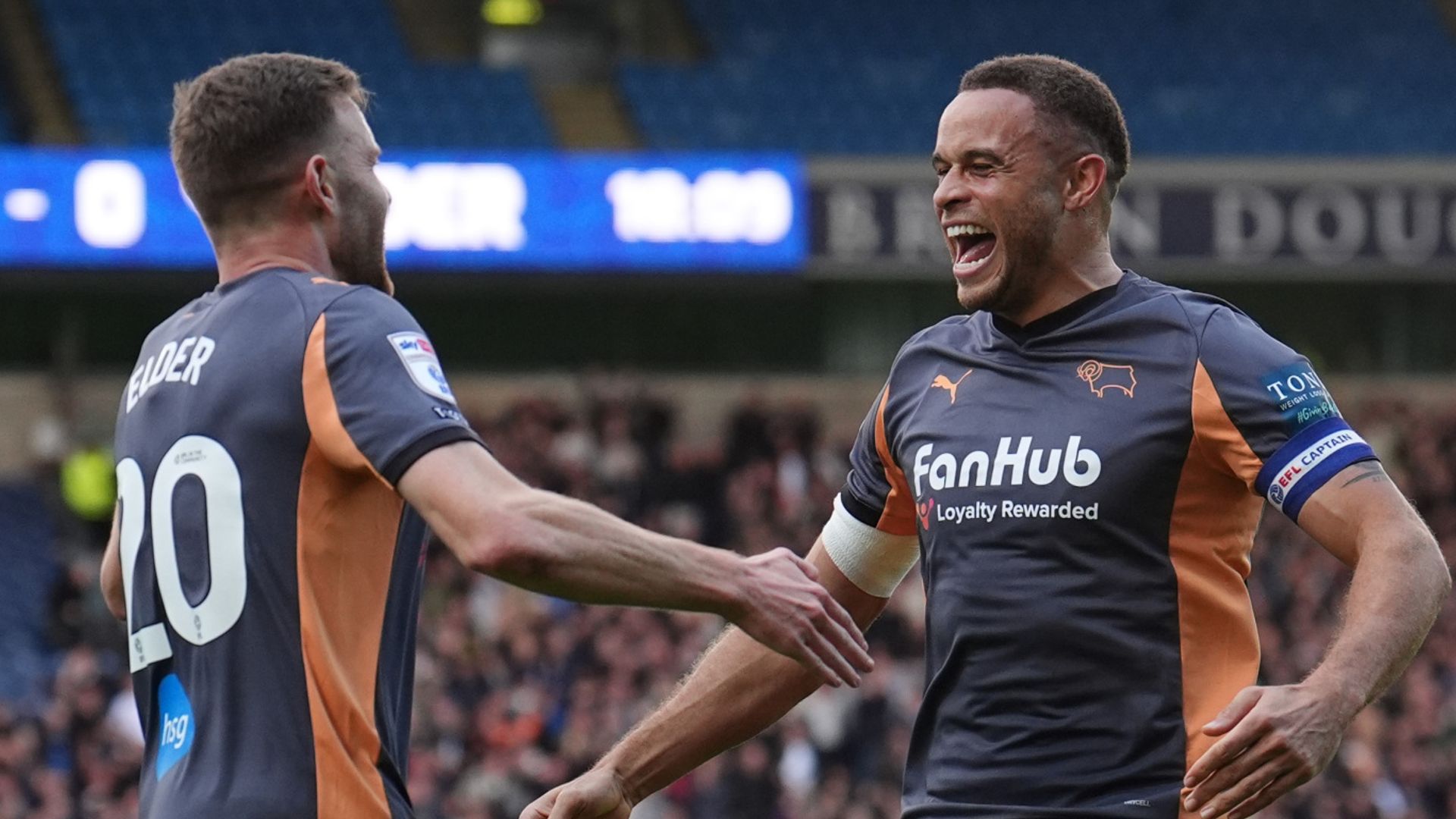 Morris nets again for Derby as Eustace wins on return to Blackburn