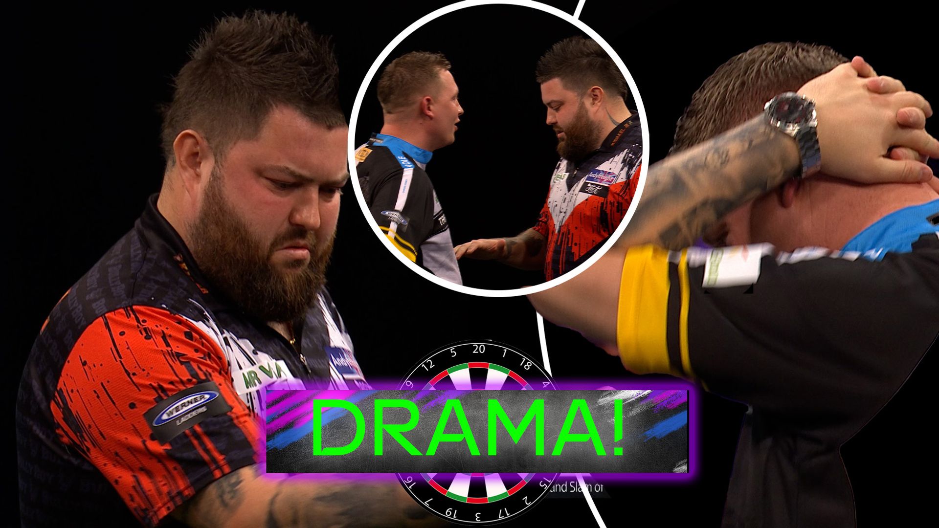 'When will it end?!' | EIGHTEEN missed match darts in final leg as Bully Boy finally takes it